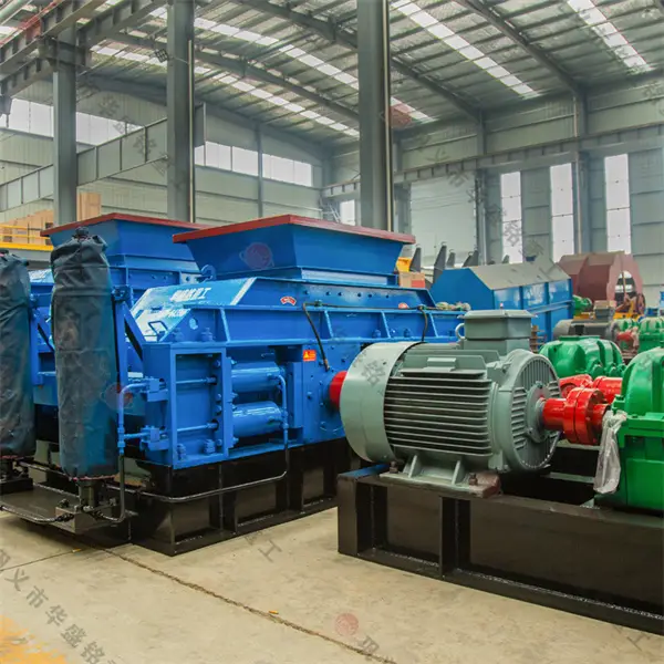 液壓對輥破碎機可破碎石油焦、爐渣等能源原料